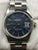 Rolex Oyster Perpetual Date 34mm 1500 RARE Blue Mosaic Dial Automatic Watch