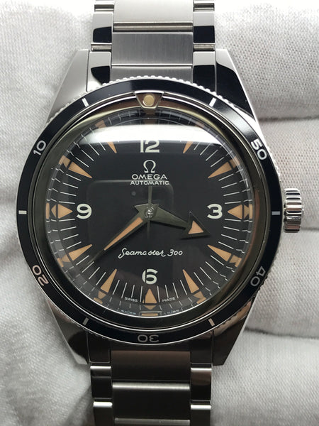 Omega Seamaster 300m 1957 Trilogy 234.10.39.20.01.001 Black Dial Automatic Men's Watch