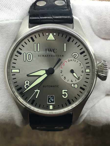 IWC Big Pilot Father IW500906 Silver Dial Automatic Men's Watch