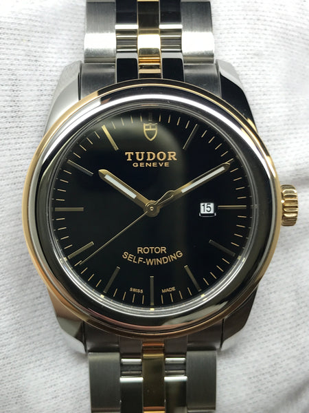 Tudor Glamour Date 31mm 53003 Black Dial Automatic Women's Watch