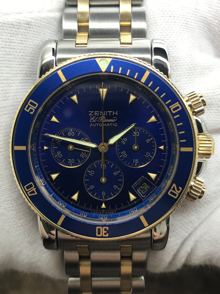 Zenith El Primero  15/53-0470-400 Blue Dial Automatic Men's Watch