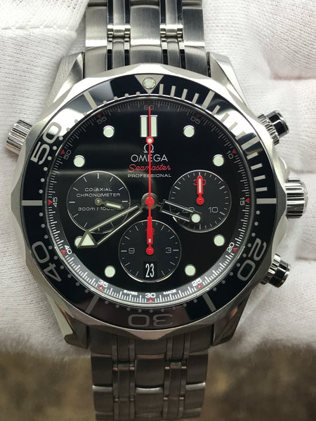Omega Seamaster Diver 300M 212.30.44.50.01.001 Black Dial Automatic Men's Watch