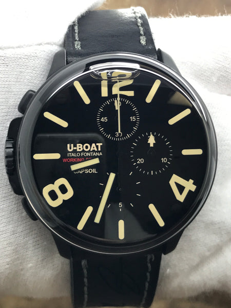 U-Boat Capsoil 8109 Black Dial Quartz Men's Watch
