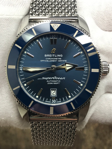 Breitling Superocean Heritage II  AB2020161C1A1 Blue Dial Automatic Men's Watch
