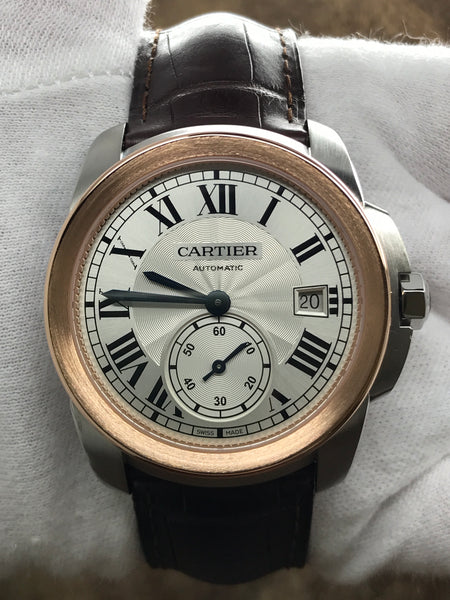 Cartier Calibre de Cartier W2CA0002 Silver Dial Automatic Men's