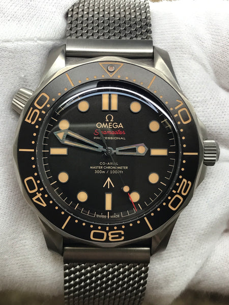 Omega Seamaster Diver 300M James Bond No Time To Die 007 210.90.42.20.01.001 Dark Brown Dial Automatic Men's Watch