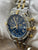 Breitling Crosswind Custom Diamond Bezel B13055 Blue Roman Dial Automatic Men's Watch