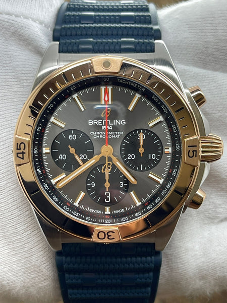 Breitling Chronomat B01 42mm UB0134 Grey Dial Automatic Men's Watch