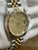 Rolex Datejust 36mm 16233 Champagne Linen Dial Automatic Watch