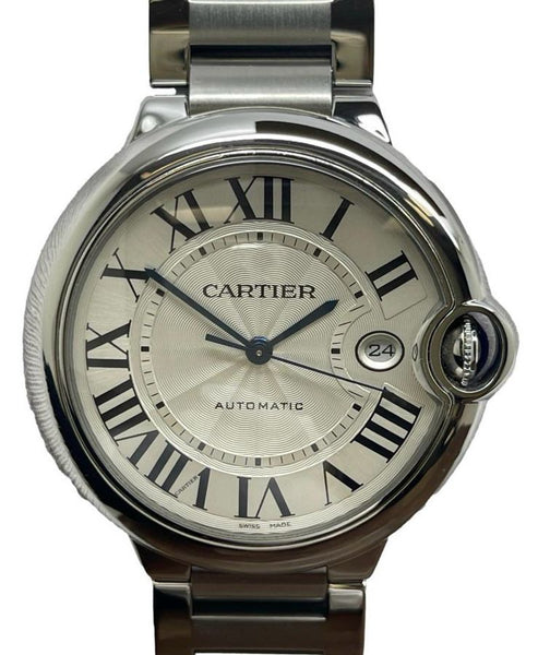 Cartier Ballon Bleu 42mm WSBB0049 White Dial Automatic Men's Watch