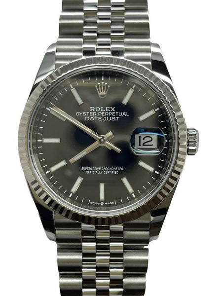 Rolex Datejust 36mm 126234 Black Dial Automatic Watch