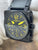 Bell & Ross Chronographe Custom Strap BR01-94-S Black & Yellow Dial Automatic Men's Watch