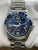 Bell & Ross 'Vintage' GMT BR V2-93 Blue Dial Automatic Men's Watch