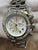 Breitling Super Avenger Custom Diamond Bezel A13370 White Dial Automatic Men's Watch